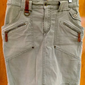 A. Kurtz Denim Skirt- lots of great detail!